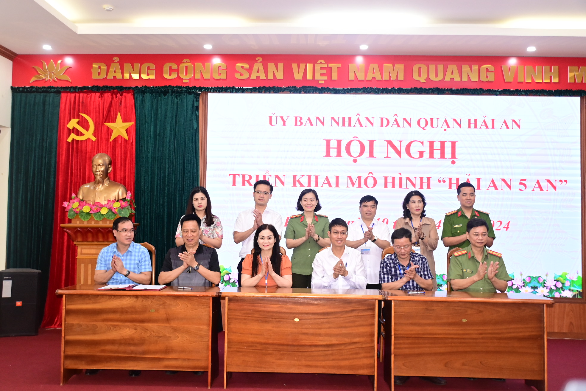 UBND quận Hải An triển khai mô hình “Hải An 5 an”